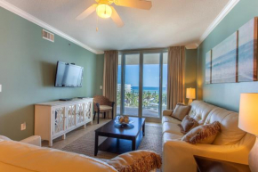 Waterscape C605 - Top Floor Beach Views - Free Beach Service - Interior Facing!